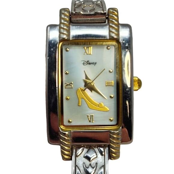 Disney Parks Exclusive Cinderella's Slipper & Mother of Pearl Watch - Picture 1 of 10
